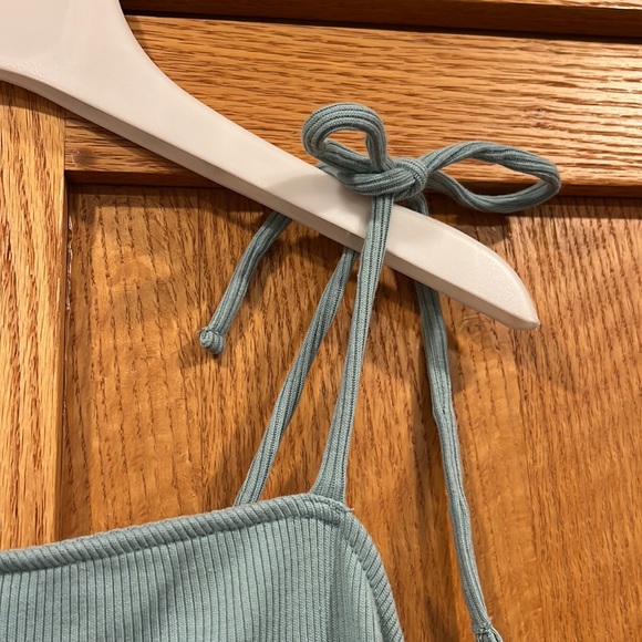 Wild fable green ribbed dress - Picture 2 of 5